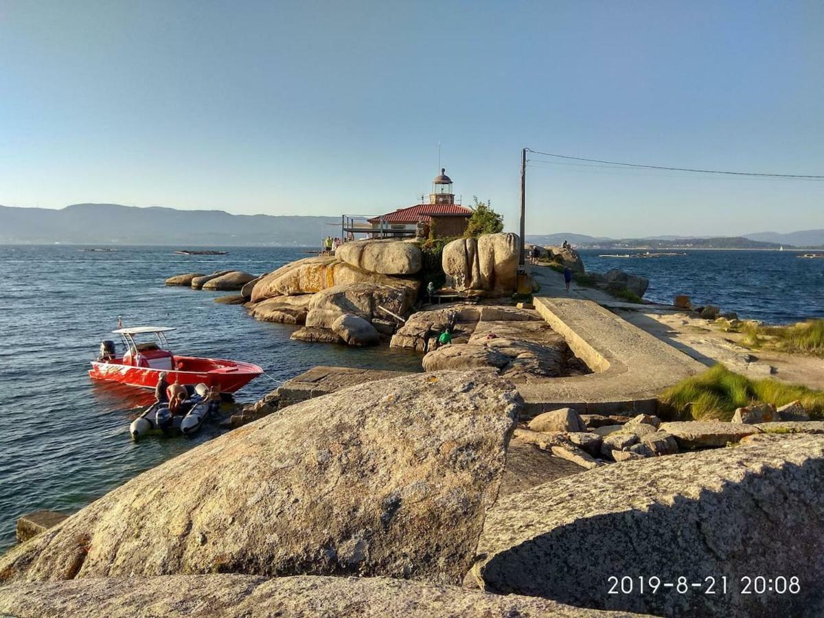 Ferienwohnung Piso Illa De Arousa, Rison Exterior foto